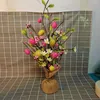 Décoration de fête décorations de vacances Ornement de table d'arbre d'oeufs de Pâques pour le printemps