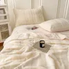 Couvertures couvertures de cheveux de vison épaissoir les lits chauds