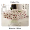 Couvre-table de couverture accessoires pour 6 placers 4 or / rose / tournesol de maison anti-huile anti-huile