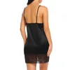 Dames slaapkleding Suspender Lace Fun Sleep Dress Billen Nacht Zomer