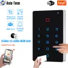 Keypads Tuya App RFID Keyless Access Control Keypad 2000 User EM / MF Card Touch Screen Standalone Access Controll Reader NonWaterproof