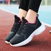 Casual Shoes Women's Non-Slip Travel Sports Soft Sole Lightweight Leather Top Waterproof Student Running Tide