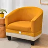 Couvre-chaise Couleur de couleur Coup de fauteuil de fauteuil