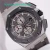 فاخرة AP WRIST Watch Royal Oak Offshore 26400 Men's Watch Chronograph Automatic Mechanical Swiss Watch Sports Fashion Watch Gauge Luxury 44mm