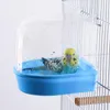 Altre forniture per uccelli in gabbia vasca da bagno per pappagalli parrocchetti Budgerigar Boam Box