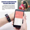 Armband C1PLUS SMART ALBELET WACK FITNESS Blodtryck Hjärtfrekvens Monitor Sleep Tracker Armband för Android iOS Dropshipping