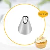 Baking Tools 5PCS Piping Nozzle Tips Icing Nozzles Pastry Tool Set Accessories