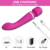 20 vibratrice de gode puissant Femme AV Magic Wand Massager G Spot Clitoris Stimulator Adult Sex Toys for Women Masturbator 240403