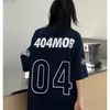 女性のフーディーズ韓国ヘビー級コットンサマーアメリカンレトロストリートホッケーユニフォームルーズカジュアル印刷された男のための短袖Tシャツ