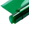 Adesivi per finestre Hohofilm 1.52x20m Green Decorative Filine Glue Tinted House Casa Adesivo in vetro Home Office Tint rotolo