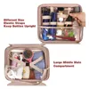 Sacs de cosmétiques Articles de toilette Grand sac de maquillage suspendu Voyage Cosmetics Organisateur Accessoires Kit de toilette