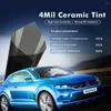 Naklejki okienne Sunice 4mil nano ceramiczny odcień 35%VLT Car Film insulujący ciepło 152CMX100CM Building Glass Solar Foils UV Blokowanie UV