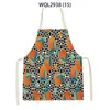 Geometry Print Apron Woman Creative Kitchen Lattice Child Delants Dinner Party Cooking Adulto para adultos Colorido delantero 240325