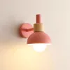 Lampe murale chambre à coucher moderne Macaron Lumière pour le salon du salon