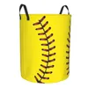 Torby pralniowe baseball baseball koronkowy koszer duży ubrania do przechowywania kosza na kosza dla dzieci