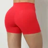 Fitness Yoga Shorts Women Gym trening Lycra krótka push up Deportivo Mujer Sport Femme Summe Ubranie Brązowy czerwony biały granat 240325