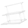 Hooks Practical Storage Holders Makeup Brush Fork Stand Display Shelf Pen Desktop Stationery Organizers Acrylic