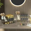 Scatole da stoccaggio 448B Makeup Organizer Desktop Cosmetic Box per rossetto per il russe per il replay da banco per bagno da bagno
