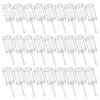 Bols 40 pcs Plastic gâteau stand en forme de gelée en forme de gelée cupcake poussoir à récipient push-up contenants pops pp de qualité pp