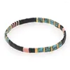 Bracelets de charme go2boho kpop tila bracelet pour femmes automne hiver accessoires miyuki cadeaux femelles pulseras extensible bijoux