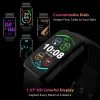 Watches BlackView R5 Blood Oxygen Smartwatch Bluetooth Fitness Heart Rete Sleep Monitor IP68 Waterproof Smart Watch Android iOS