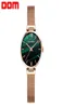 Dom Femmes Regarde New Rose Gold Ladies Bracelet Watch Womens Quartz Robe Malachite Green Wristwatch Feminino Clock G1286G3M4176443