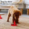 Dog Apparel Toy Stand 4pcs Claw Base Stopper Holder For Plug Toppl Treat Tapered Chew Freezer