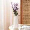 Vases Ceramic Vase Creative Home Living Room White Hydroponic Flower Pot Dried Inserting Decoration Ornaments