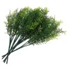 Decorative Flowers 5pcs Tabletop Vase Decoration Simulated Plastic Branch Wedding Party Fake Stem Decor