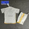 JMXX 24-25 La Galaxy Child Child Soccer Jerseys Kit Kid Uniforms Jersey Football Shirt 2024 2025 Top and Short Children Version