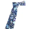 Bow Ties Imprimez une cravate de coton floral pour les hommes femmes décontractée le cou de la fête des affaires de mariage