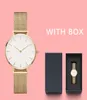 2020 Top Rose Gold Watch Mentes and Women Couple en acier inoxydable Imperméable Bracelet de 32 mm36 mm40 mm Bracelet en or de mode Ladie5840237