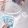 Toilet Seat Covers Cover Trip Bathroom Home Non Slip Plastic Anti Bacterium Waterproof White Clean