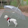 Vêtements pour chiens extérieur petit transparent transparent de neige étanche.