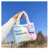 Lindo bolso de felpa Kuromi Big Ear Dog Bag Doll