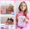 Fälle Pink 3d Eva niedliche Bleistiftkoffer Kawaii Taschen wasserdichte Stiftschachtel für Mädchen Geschenke Cartoon große Kapazitätsschule Stationär stationär