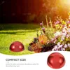 Decoratieve beeldjes roestvrijstalen ballen spiegels reflecterende bollen buitenbol holle tuin reflectie staren helft voor tuinen