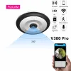 Cameras V380 Pro 5MP MINI DOME DOME 360 CAME CAMERIE INDOOR VIDEO Sécurité