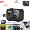 Cas Action Camera 2,0 pouces IPS HD Écran télécarri