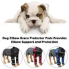 Dog Apparel Elbow Brace Protector Pads Anti Licking Wound Breathable Pain Relief Houlder Support Sleeves For Canine Elbo F9G7