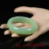 Bangles Chinese Hetian Jade Bracelet 5464mm Charm Jewellery Fashion Accessories Handcarved Man Woman Luck Round Bangle Amulet Gifts