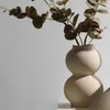 Vases jfbl nordic ins céramique vase décoration de maison ornements artisanat ornement art de pot de fleur