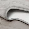 Badmatten koraal fleece anti slip toilet vloer mat u-vormig geheugen water absorberend schuim wasbaar voetstuk kussendier huisdecoratie