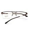 Sunglasses Frames Classic Simple Half Rim Rectangle Spectacle Frame With Spring Hinge For Men Women 5078