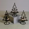 Ljushållare 6st jul te ljus rostsäker bordsskiva tealight innehavare lämplig för Xmas-tema fester