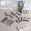 Pennor Tombow Ash Color Series Limited Mechanical Pencil Neutral Oil Pen Correction Tape Eraser Solid Glue Japanese Stationery