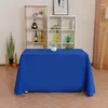 Pable de mesa El anuncio de promoción presiona para extender el arreglo para hacer el mantel de la conferencia de color puro negro