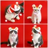 Собачья одежда Pet Lion Hat Cosplay Headgear Очаровательный Хэллоуин Декор декор щенк аксессуальный костюм Зимний кот Вечеринка