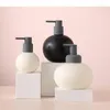 Płynna dozownik mydła Kreatywny ręczny uchwyt na sanitzer Ceramiczny przenośny El Szampon Butelki żelowe