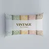 Plant flower pattern cushion cover pillow living room sofa home decoration case seat can be customized 240325